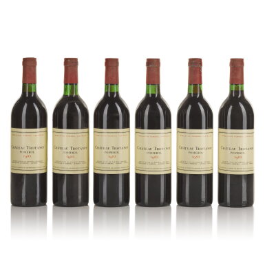 View full screen - View 1 of Lot 119. Château Trotanoy 1983 (12 BT).