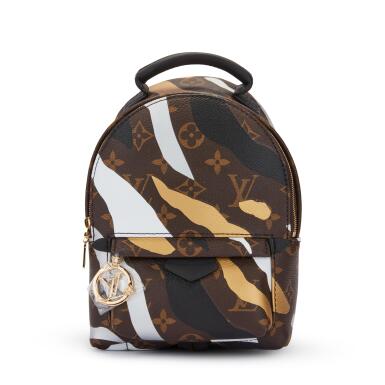 View full screen - View 1 of Lot 164. Monogram Canvas League of Legends Mini Palm Springs Backpack Gold Hardware, 2020.