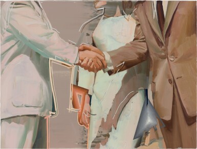 View full screen - View 1 of Lot 554. Cui Jie 崔潔 | Ground Evading Figure #30 地面入侵圖30號.