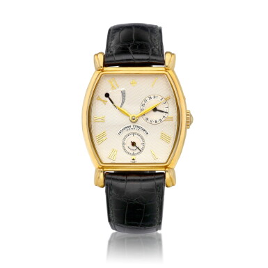 View full screen - View 1 of Lot 2299. Jubilee 240, Reference 47240 | A yellow gold wristwatch with date and power reserve indication, Made to celebrate the 240th anniversary of Vacheron Constantin, Circa 1995 | 江詩丹頓 | Jubilee 240 型號47240 | 黃金腕錶,備日期及動力儲備顯示,為慶祝江詩丹頓 240 週年而製,約1995年製.