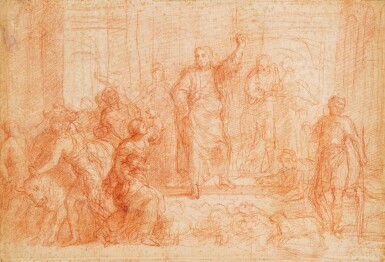 View full screen - View 1 of Lot 32. Christ driving the money-changers from the temple.