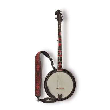 View full screen - View 1 of Lot 183. Bob Weir | Necvil, Nuvo model 5-String banjo.