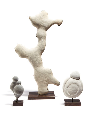 View full screen - View 1 of Lot 85. THREE RARE "FAIRY STONES".