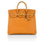 Gold HAC Birkin 32cm in Ardennes Leather with Gold Hardware, 2004