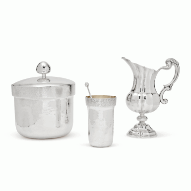 View full screen - View 1 of Lot 487. An Italian Silver Cocktail Set, Buccellati, 20th Century.