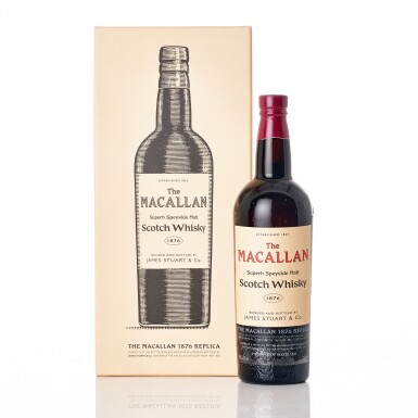 View full screen - View 1 of Lot 6177. The Macallan 1876 Replica 40.6 abv NV (1 BT70).