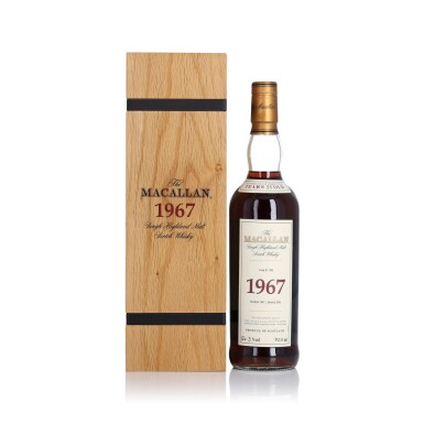 View full screen - View 1 of Lot 5. The Macallan Fine & Rare 35 Year Old 56.3 abv 1967 (1 BT 70cl).