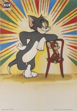 TOM AND JERRY / TOM Y JERRY (1957) STOCK POSTER, SPANISH