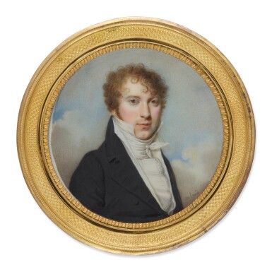 View full screen - View 1 of Lot 546. Portrait of a gentleman, circa 1805.