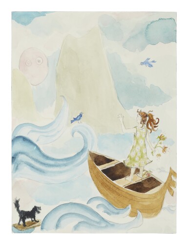 View full screen - View 1 of Lot 519. LAURA OWENS | UNTITLED.