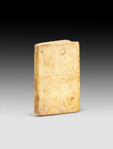 View full screen - View 1 of Lot 26. Othon. Paris, Louys Billaine, 1665. In-12. Remarquable ex. en édition originale et en vélin de l'époque..