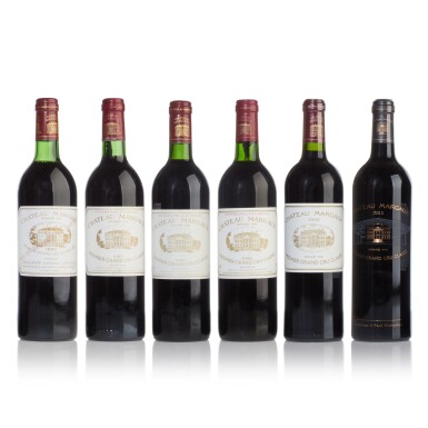 View full screen - View 1 of Lot 7. Château Margaux Vertical 1982-2015 (6 BT).