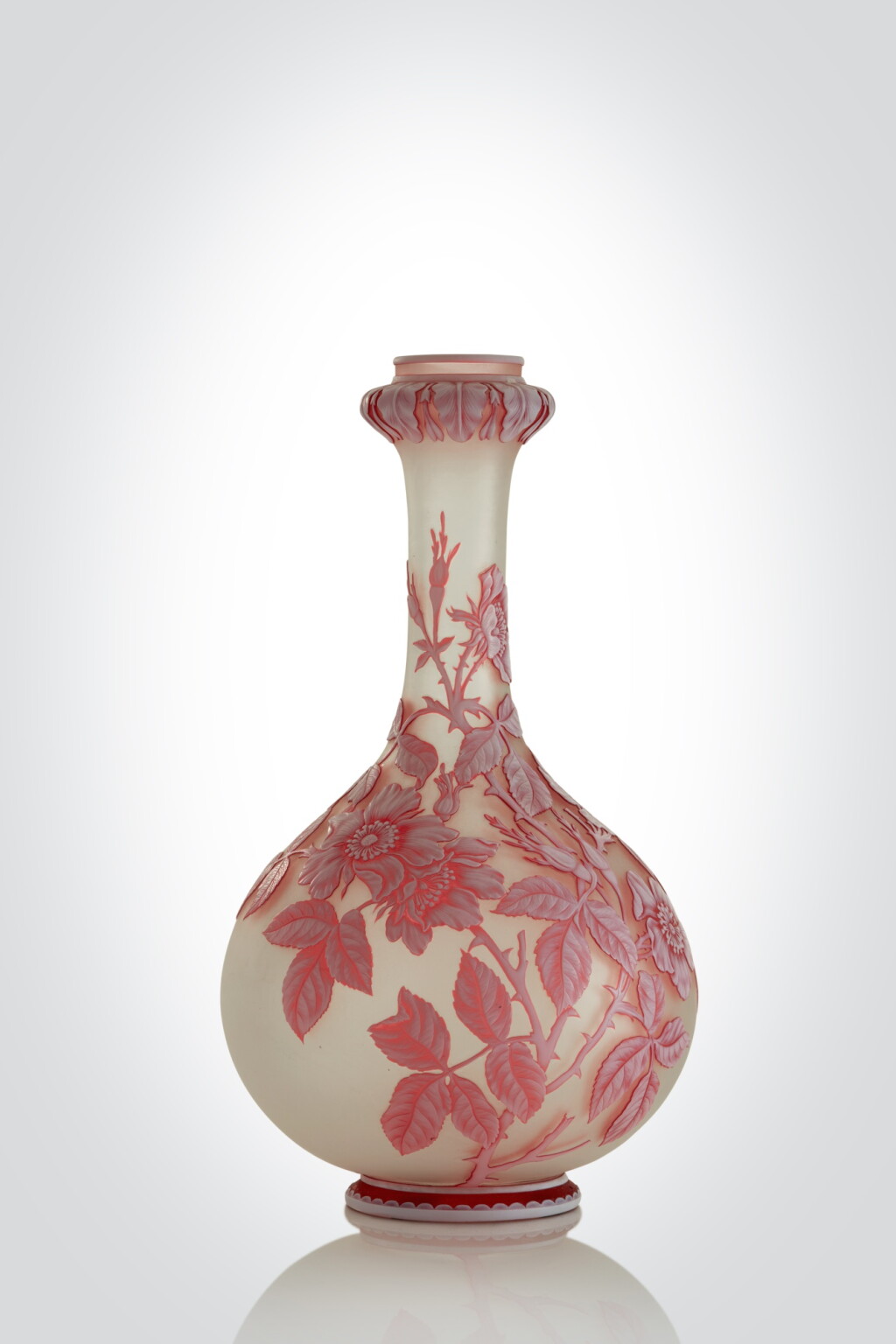 View full screen - View 1 of Lot 434. "Clematis" Vase.