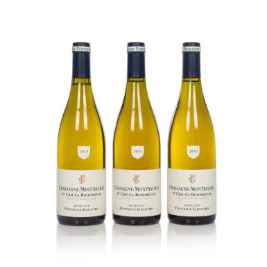 View full screen - View 1 of Lot 166. Chassagne Montrachet, Boudriotte 2015 Fontaine-Gagnard (12 BT).
