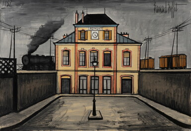 View full screen - View 1 of Lot 227. La Gare d’Aumont.