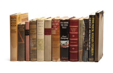 View full screen - View 1 of Lot 13. HEMINGWAY, ERNEST | Group of 13 First Editions.