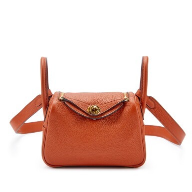 View full screen - View 1 of Lot 7876. Cuivre Clemence Mini Lindy 20 Gold Hardware, 2021.