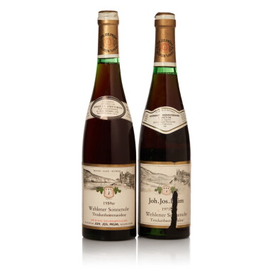 View full screen - View 1 of Lot 250. Wehlener Sonnenhur TBA Goldkapsule 1959 J. J. Prüm (1 BT).
