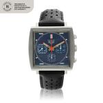 Reference 73633 Monaco Chronograph, A stainless steel chronograph wristwatch, Circa 1972
