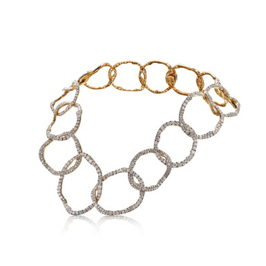 View full screen - View 1 of Lot 1934. 'Ida' Diamond Necklace | 法貝熱 | 'Ida' 鑽石 項鏈.