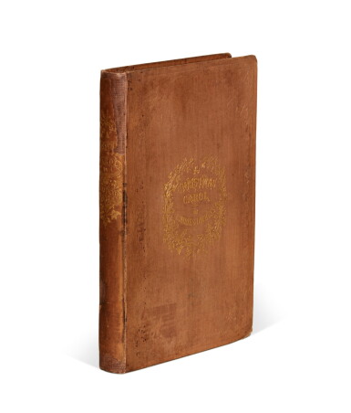 View full screen - View 1 of Lot 46. Charles Dickens | A Christmas Carol. London: Chapman & Hall, 1844, first edition, trial printing.