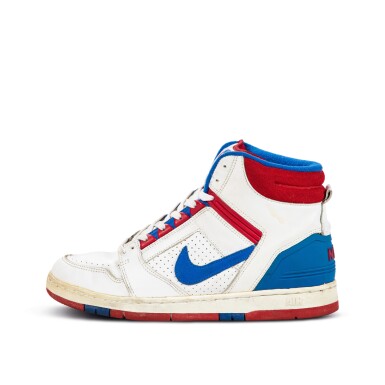 View full screen - View 1 of Lot 818. Nike Air Force 2 High ‘76ers’ from The Collection of DJ AM | Size 12.