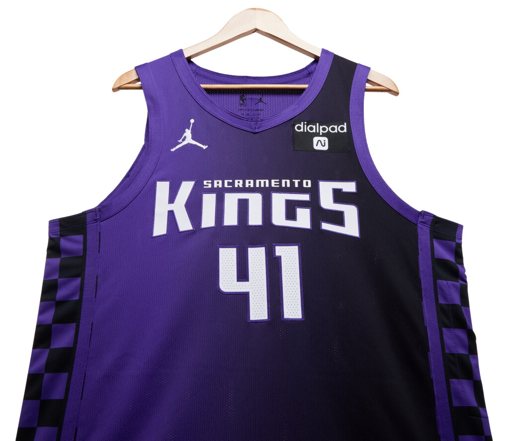 View full screen - View 1 of Lot 188. Trey Lyles Sacramento Kings 2023-2024 Game Worn Statement Edition Jersey.