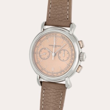 View full screen - View 1 of Lot 11. Les Historiques Chronograph, Reference 47101/000P-8286 | A platinum chronograph wristwatch | Made in 1996.
