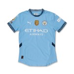 Savinho 2024 Manchester City Match Worn Shirt
