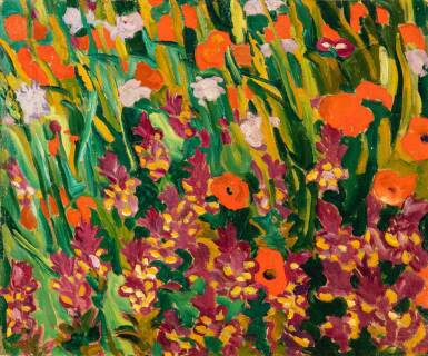 View full screen - View 1 of Lot 66. Fleurs des champs, les coquelicots.