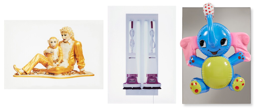View full screen - View 1 of Lot 269. New Hoover Deluxe Shampoo Polishers; Michael Jackson and Bubbles; and Inflatable Elephant; from Untitled (Portfolio).