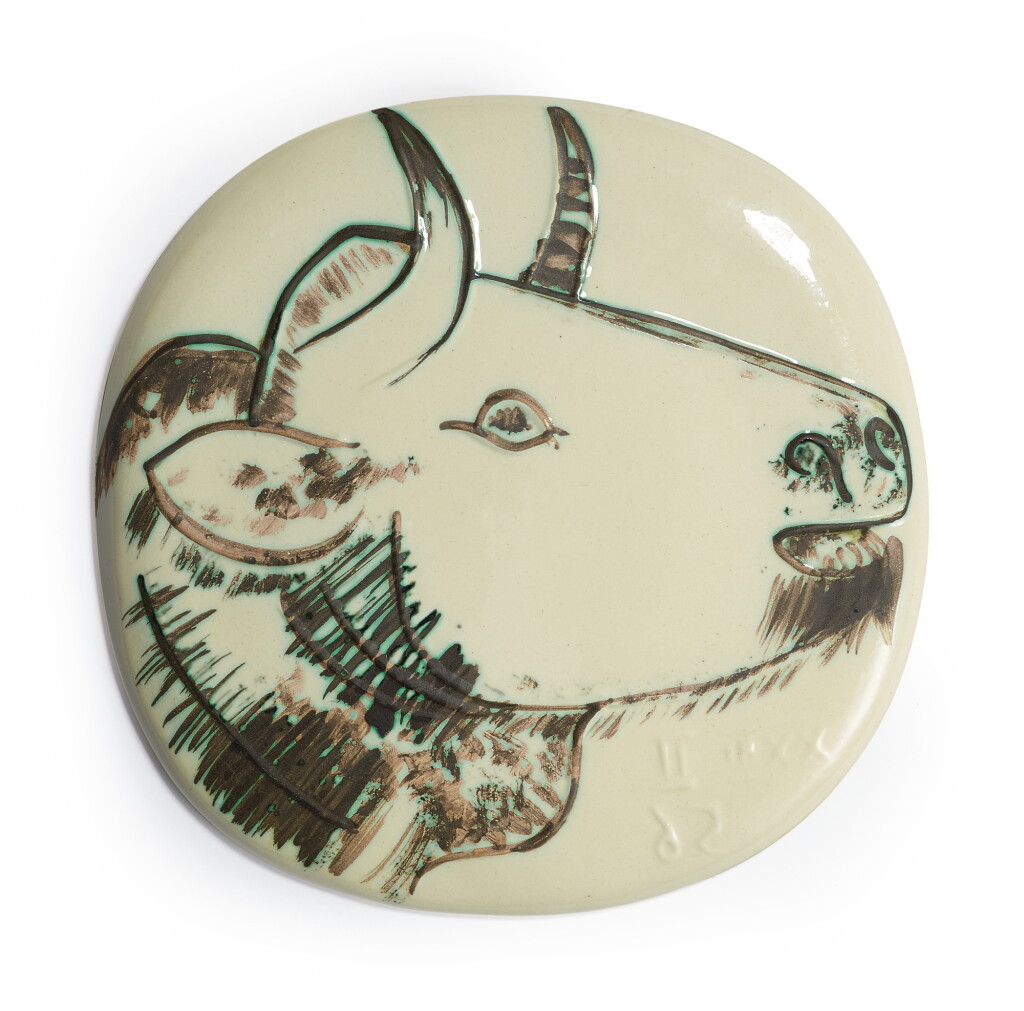 View full screen - View 1 of Lot 7. PABLO PICASSO | PROFIL DE TAUREAU (ALAIN RAMIÉ 315).
