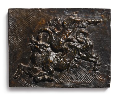 View full screen - View 1 of Lot 80. JACQUES LIPCHITZ | BULL AND CONDOR.