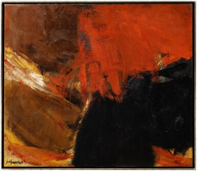 View full screen - View 1 of Lot 129. Burning red.