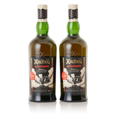 View full screen - View 1 of Lot 9541. Ardbeg BizzareBQ 50.9 abv NV (2 BT70).