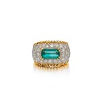 Emerald and Diamond Ring
