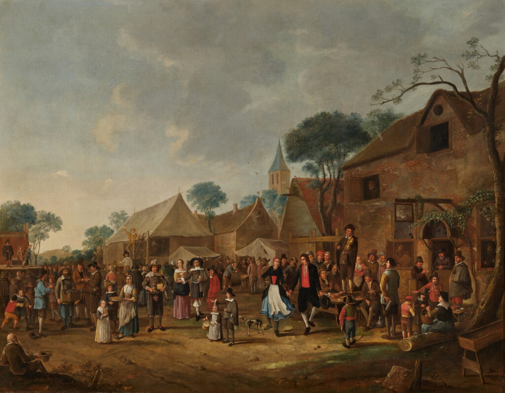 View full screen - View 1 of Lot 1071. Village kermesse.