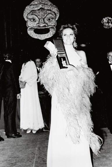 Nina Ricci, Haute Couture, circa 1967, Open-back long dress with Nina Ricci, Haute Couture, circa 1967, Open-back long dress with