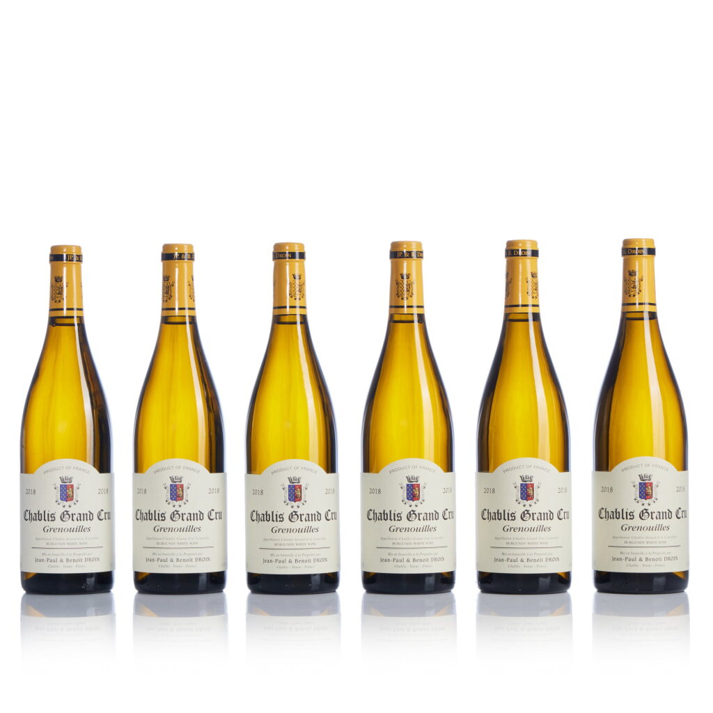 View full screen - View 1 of Lot 226. Chablis, Grenouilles 2018 Jean-Paul et Benoît Droin (6 BT).