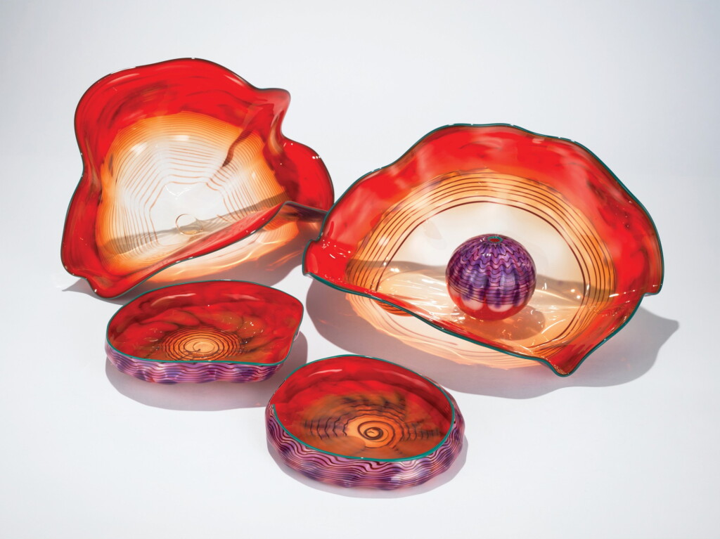 View full screen - View 1 of Lot 145. Dale Chihuly, "Macchia" Set.