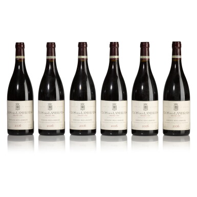View full screen - View 1 of Lot 448. Clos des Lambrays 2006 Domaine des Lambrays (12 BT).