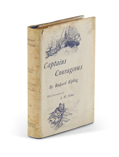 View full screen - View 1 of Lot 111. Kipling, Captains Courageous, 1897.