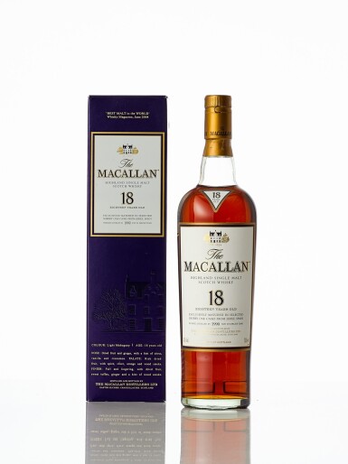 View full screen - View 1 of Lot 5003. The Macallan 18 Year Old 43.0 abv 1990 (1 BT70).