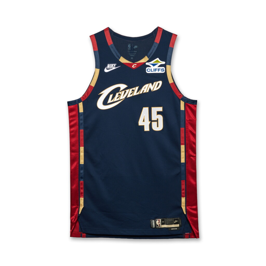 View full screen - View 1 of Lot 11. Donovan Mitchell Cleveland Cavaliers 2025-2026 Game Worn Classic Edition Jersey.
