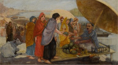 View full screen - View 1 of Lot 72. Untitled (Market Scene).