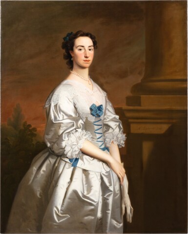 View full screen - View 1 of Lot 102. Portrait of a Lady | Portrait de femme.