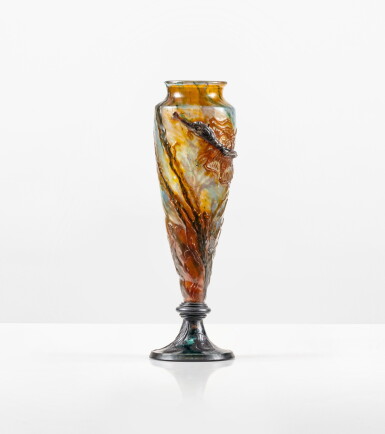 View full screen - View 1 of Lot 56. Hippocampe or Chevaux de mer or Ciselures de la mer vase, 1902 – 1903.