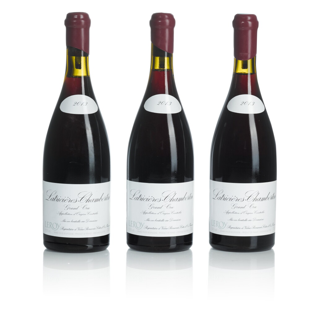 View full screen - View 1 of Lot 172. Latricières Chambertin 2013 Domaine Leroy (6 BT).