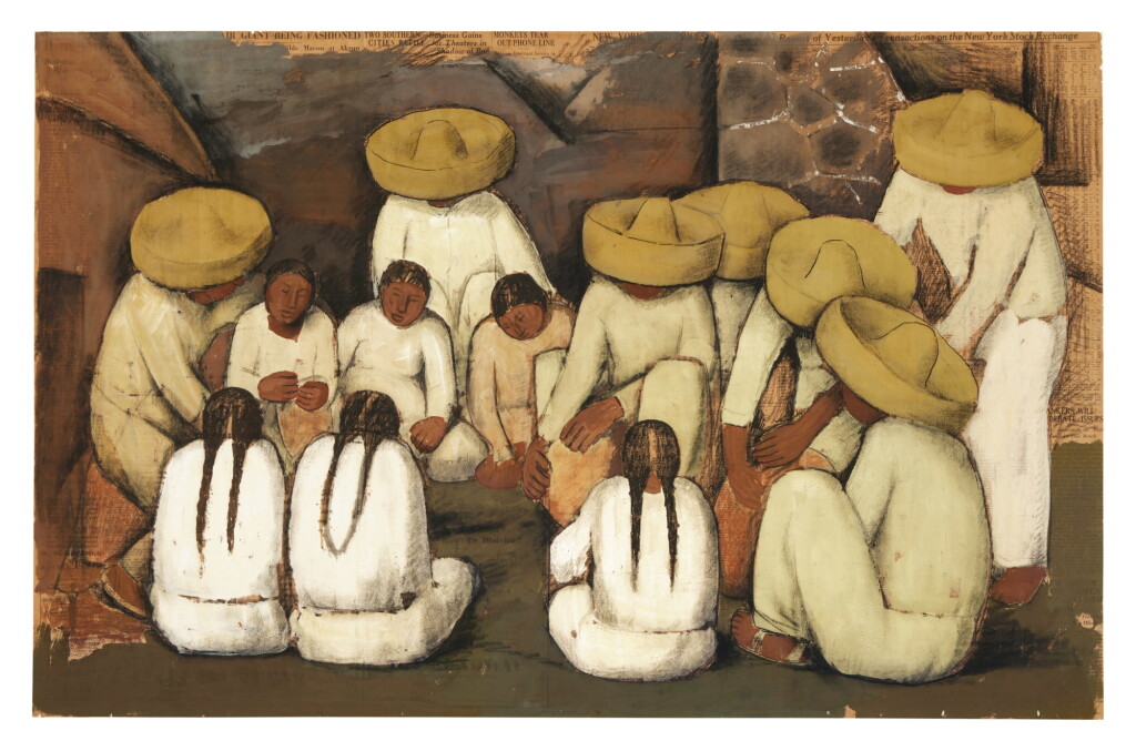 View full screen - View 1 of Lot 517. Sin título (A Study for "Los alfareros").