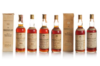 View full screen - View 1 of Lot 22. THE MACALLAN 18 YEAR OLD 43.0 ABV 1963 .